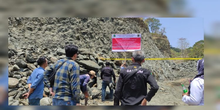 Tidak Berizin! Tambang di Girimukti Ciemas Ditutup DLH Jawa Barat