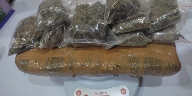 Satnarkoba Polres Sukabumi Kota Amankan Pelaku Pengedar Ganja di Gunungguruh