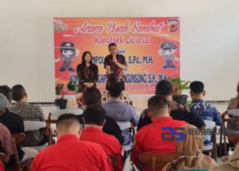 Kapolsek Cicurug Diganti Kompol Mangapul Simangunsong, Ini Program yang Akan Dilakukan