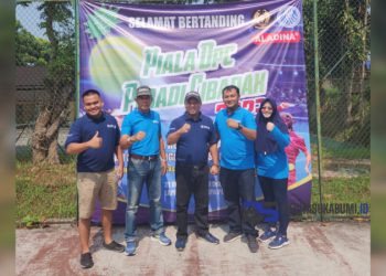 HUT Ke-1, DPC Peradi Cibadak Sukabumi Gelar Turnamen Tenis Lapangan