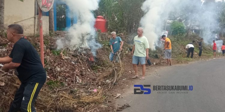 Sering Gotong Royong Bersama Warganya, Ketua RT di Purwasari Diapresiasi Kades