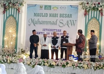 ZIS Pasar Cicurug Peringati Maulid Nabi Muhammad SAW dan Santunan Yatim, Kepala UPTD Sangat Mengapresiasi