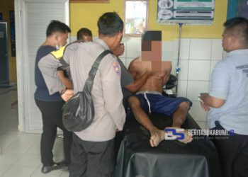 Seorang Pria Sempat Diamankan Warga Karena Kedapatan Mendorong Motor, Ternyata ODGJ? 
