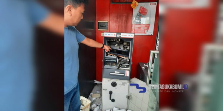 Waduh!! Sebuah Mesin ATM di Cibadak Nyaris Dibobol Maling, Begini Penjelasan Polisi