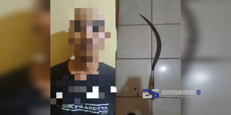 Bawa Celurit, Pemuda Asal Cidahu Diamankan Polsek Cicurug