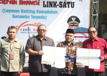 DPMPTSP Kab. Sukabumi Gelar MPP dan Luncurkan Link-Satu, Bupati: Percepatan Layanan Publik