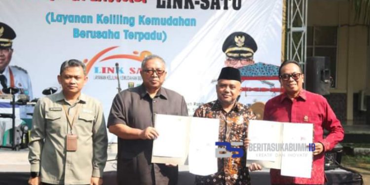 DPMPTSP Kab. Sukabumi Gelar MPP dan Luncurkan Link-Satu, Bupati: Percepatan Layanan Publik