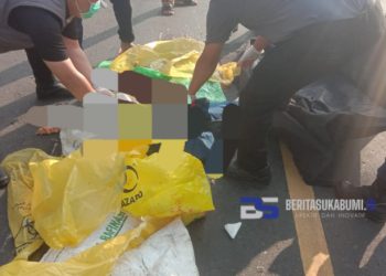 Terlindas Truk Tronton di Cicurug, Seorang Perempuan Asal Nyalindung Meninggal Dunia 