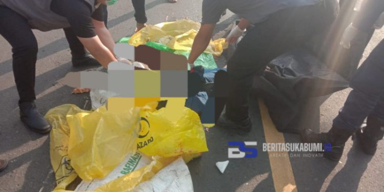 Terlindas Truk Tronton di Cicurug, Seorang Perempuan Asal Nyalindung Meninggal Dunia 
