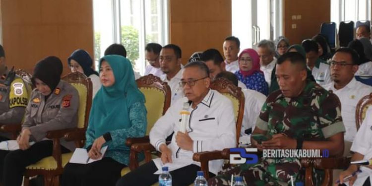 Wabup Pimpin Rakor Tentang Pelaksanaan  Intervensi Serentak Pencegahan Stunting di Kabupaten Sukabumi 