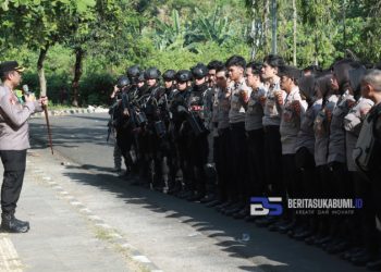 Simulasi Pengamanan Tahapan Pemilu 2024 Sukabumi, Kesiapan Polres Sukabumi Jaga Demokrasi