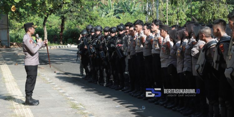 Simulasi Pengamanan Tahapan Pemilu 2024 Sukabumi, Kesiapan Polres Sukabumi Jaga Demokrasi