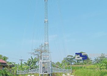 Ada Tower Combat di Desa Bangbayang, Diduga Belum Menempuh Perizinan