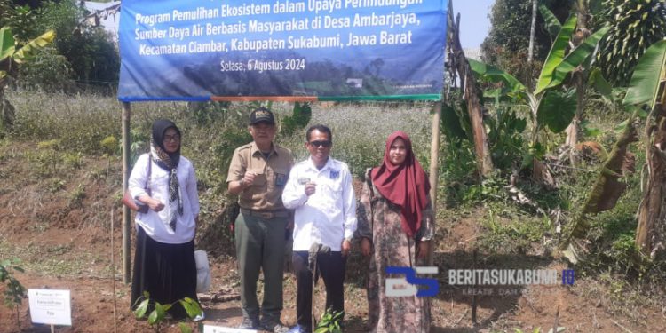 Dukung Program Pemulihan Ekosistem di Benteng Alam Gedepahala, Pemdes Ambarjaya Tanam 7000 Pohon