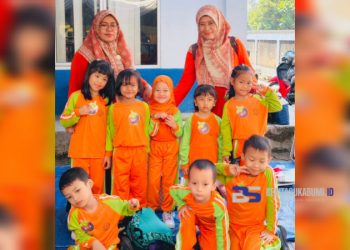 Siswa-siswi TK Pelita Pertiwi Ikuti Lomba Mewarnai di Acara Penutupan Jambore Literasi