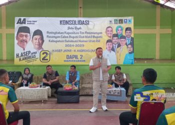 Dalam Konsolidasi Peningkatan Kapasitas Tim Pemenangan Paslon Nomor Urut 2, H. Andreas Sampaikan Hal Ini!!