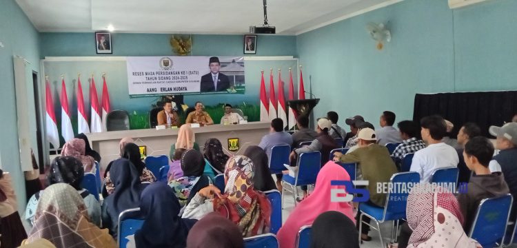 Reses Masa Sidang Pertama, Dewan Aang Akan Dorong Insentif RT dan Pembangunan Gor di Desa Pasawahan