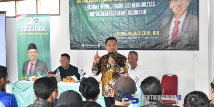 Gandeng Badan Gizi Nasional, Zainul Munasichin Sosialisasikan Makan Gizi Gratis di Ciambar