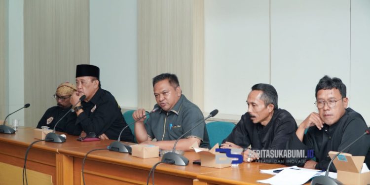 Jelang Muskab, IPSI Kab. Sukabumi Gelar Audensi dengan Ketua DPRD di Ruang Bamus 