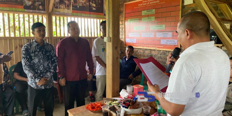 Gapoktan Rahayu Desa Sukatani Dilantik dan Diambil Sumpah, Begini Pesan Kades!!