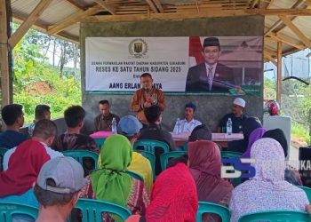 Reses Kesatu Tahun 2025, Aang Erlan Hudaya Serap Aspirasi Para Petani di Desa Sukakersa