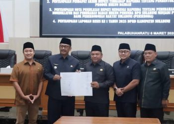 Paripurna DPRD, Bupati Sukabumi Sampaikan Pentingnya Produk Hukum Daerah Sebagai Instrumen Kebijakan