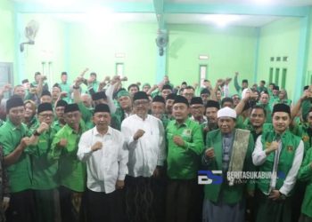 Perkuat Tali Silaturahmi, Bupati dan Wakil Bupati Sukabumi Hadir Diacara Tahlil DPC PPP