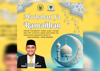 Angggota DPRD Kab. Sukabumi, F-Golkar H. Deni Gunawan Ucapkan Selamat Menjalankan Ibadah Puasa 