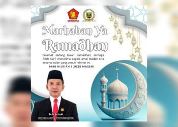 Angggota DPRD Kab. Sukabumi, F-Gerindra Tedi Setiadi Ucapkan Selamat Menjalankan Ibadah Puasa 