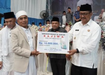 Khotam Akbar Komunitas Tilawah Tiga Puluh Juzz, Bupati: Membangun SDM Unggul dan Berbudaya