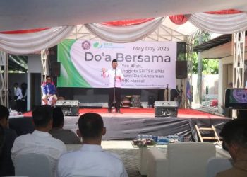 Doa Bersama, Wabup Apresiasi Peringatan Mayday Damai dan Lancar