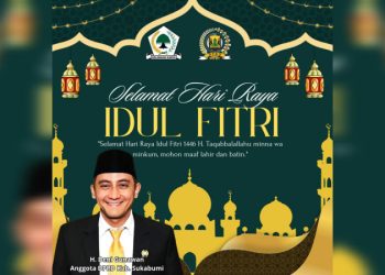 Anggota DPRD Kab. Sukabumi Fraksi Golkar, H. Deni Gunawan Mengucapkan Selamat Hari Raya Idul Fitri 1446 H