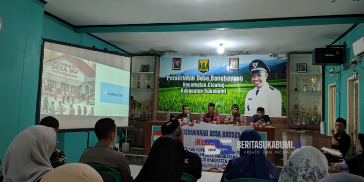 Pemdes Bangbyang Gelar Musdesus Pembentukan Koperasi Desa Merah Putih