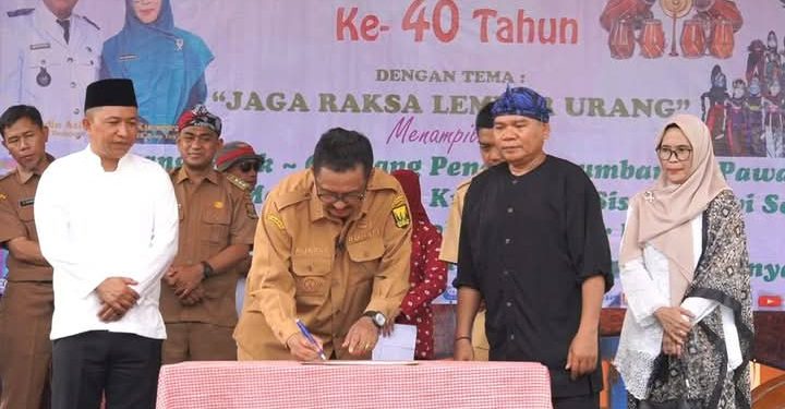 Hari Jadi Desa Tenjojaya ke-40, Bupati: Solidaritas Adalah Kunci Suksesnya Pembangunan