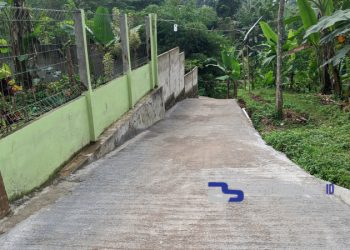 Alhamdulillah!! Jalan di Kampung Legok Picung Desa Cisaat Sekarang Sudah Bisa Diakses Mobil yang Sebelumnya Hanya Motor