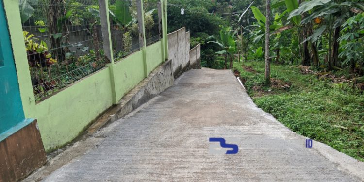 Alhamdulillah!! Jalan di Kampung Legok Picung Desa Cisaat Sekarang Sudah Bisa Diakses Mobil yang Sebelumnya Hanya Motor