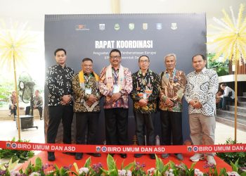 Bersama Asep Japar, Budi Azhar Hadiri Rapat Koordinasi Penguatan Sinergi Pemberantasan Korupsi