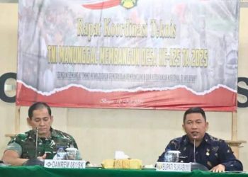 Desa Langkapjaya Lengkong Jadi Lokus TMMD ke 125, Wabup Mendukung Percepatan Pembangunan Daerah