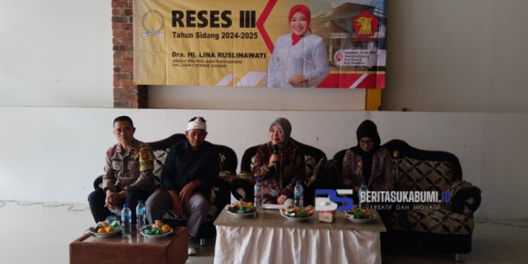 Reses di Cicurug, Hj. Lina Tampung Aspirasi Masyarakat Terkait Irigasi untuk Mengairi Pertanian