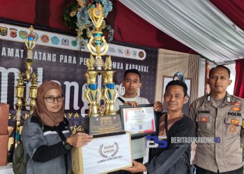 Ciptakan Lingkungan yang Aman dan Kondusif di Wilayah Binaannya, Bripka Afif Adakan Lomba Siskamling