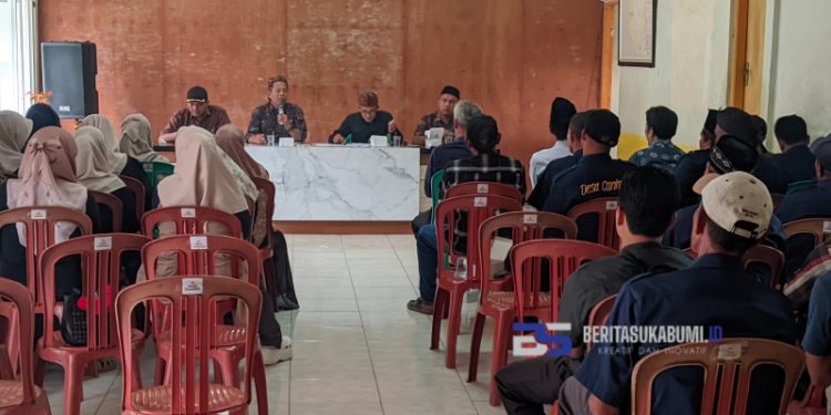 Rapat Koordinasi, Kades Caringin Cicurug Akan Prioritaskan Kesehatan Masyarakat