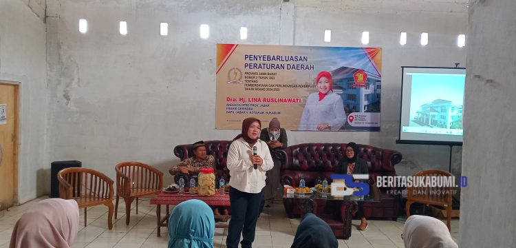 Dra. Hj. Lina Ruslinawati Sosialisasikan Penyebarluasan Perda Tentang Pemberdayaan dan Perlindungan Perempuan Tahun Sidang 2024-2025