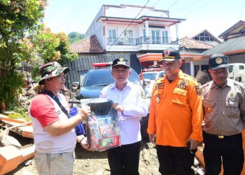 Wabup Datangi Lokasi Bencana, Pastikan Kebutuhan Pokok Warga Tercukupi