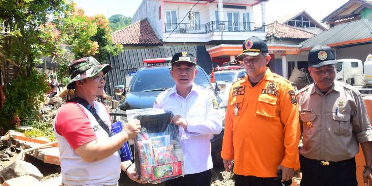 Wabup Datangi Lokasi Bencana, Pastikan Kebutuhan Pokok Warga Tercukupi