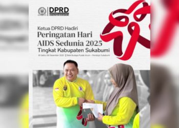 Ketua DPRD Sukabumi Hadiri Peringatan Hari AIDS Sedunia 2025, Tekankan Edukasi Sehari-hari