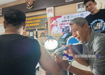 Ruang Peduli Sukabumi Ikut Partisipasi, Gelar Kegiatan Hapus Tato Gratis Bagi Masyarakat