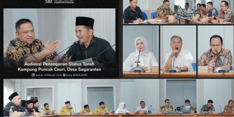 DPRD Sukabumi Gelar Audiensi, Tetapkan Langkah Konkrit Penanganan Status Tanah Kampung Puncak Ceuri
