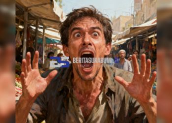 Waduh!! Seorang Pria Berkoar-koar di Area Publik untuk Membasmi Peredaran Obat Golongan G di Cicurug