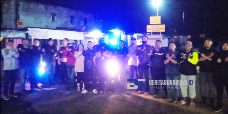 SINERGI!! A-Ciber dan Polsek Cicurug Lakukan Patroli Malam untuk Antisipasi Gangguan Kamtibmas