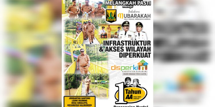 Setelah Satu Tahun Memimpin, Bupati Asep Japar dan Wakil Bupati Andreas Realisasikan Berbagai Program Pembangunan Sukabumi